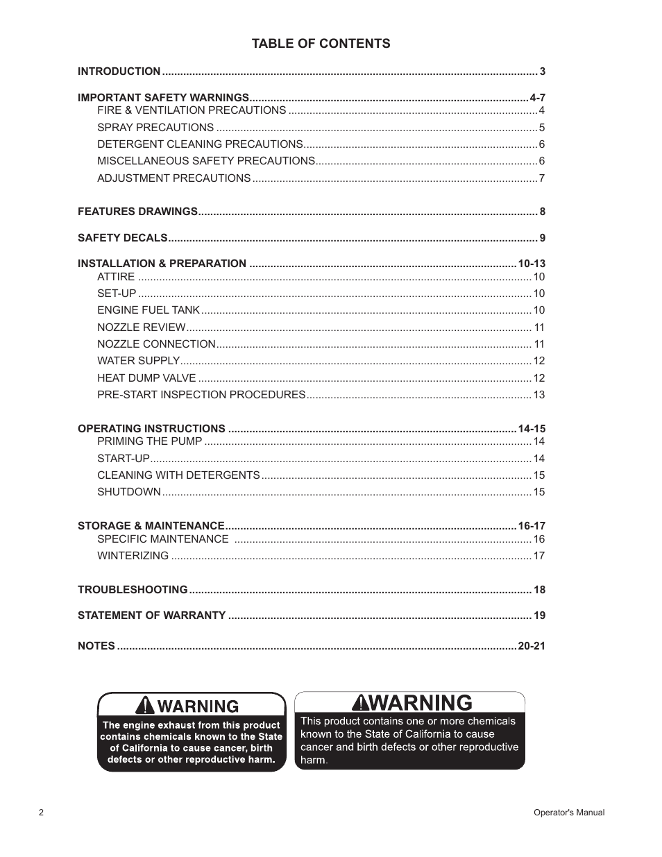 John Deere HR-2410GH User Manual | Page 2 / 40
