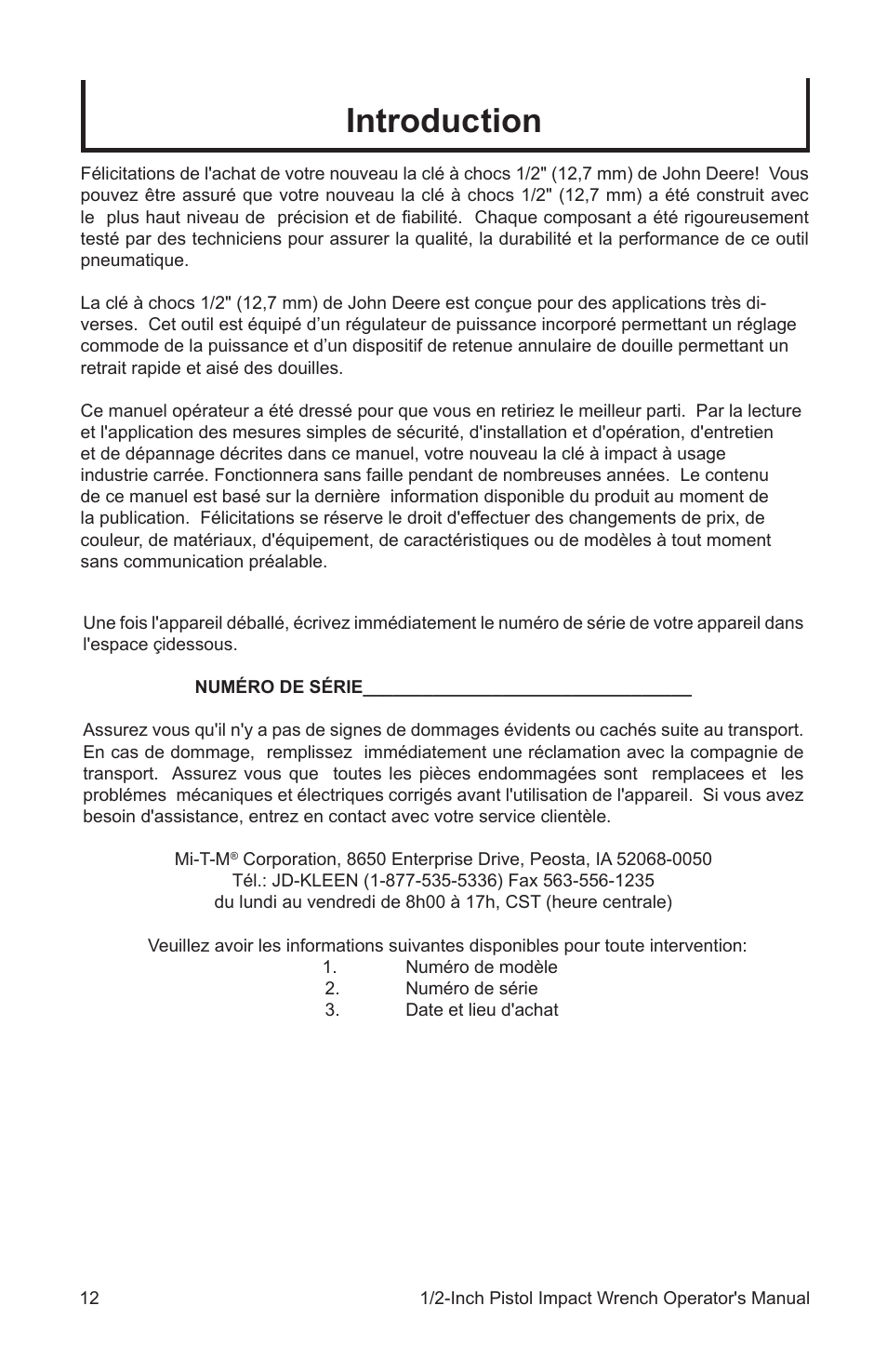 Introduction | John Deere AT-3106-J User Manual | Page 12 / 32