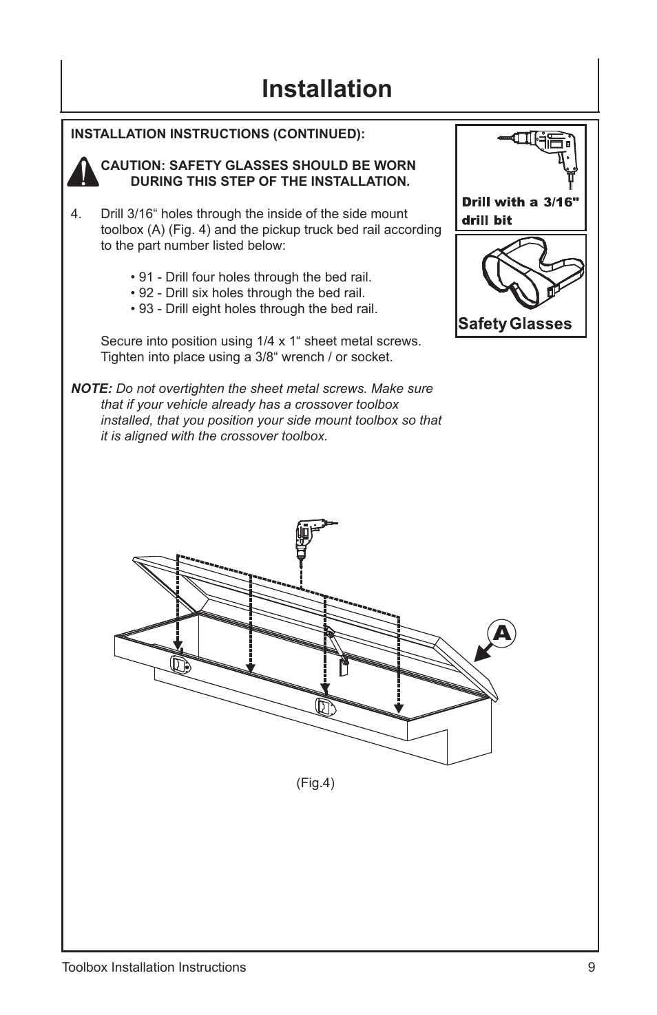 Installation | John Deere AC-6000SB User Manual | Page 9 / 16