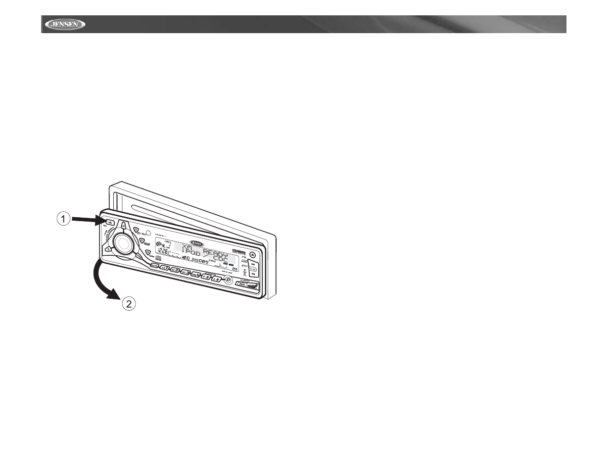Cdx6311 | Jensen Tools Mobile Receiver User Manual | Page 12 / 52