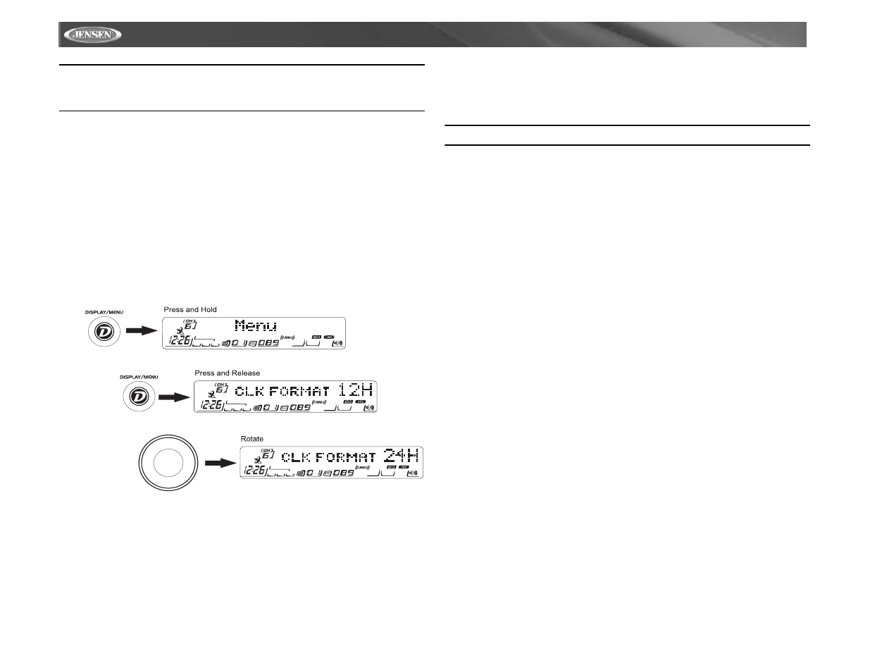 Cdx6311 | Jensen Tools Mobile Receiver User Manual | Page 44 / 52