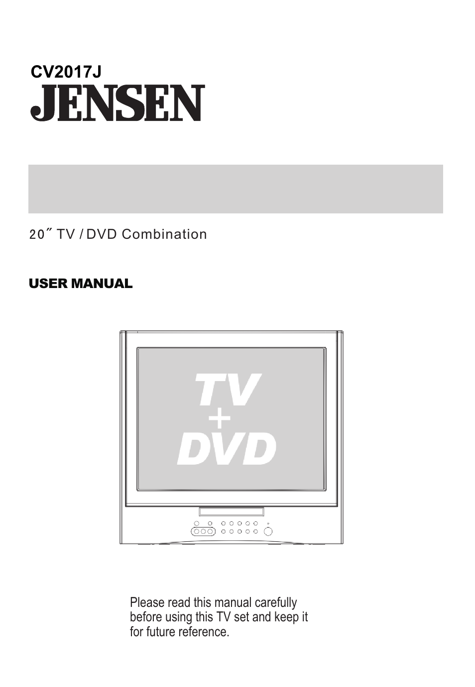 Jensen Tools CV2017J User Manual | 32 pages