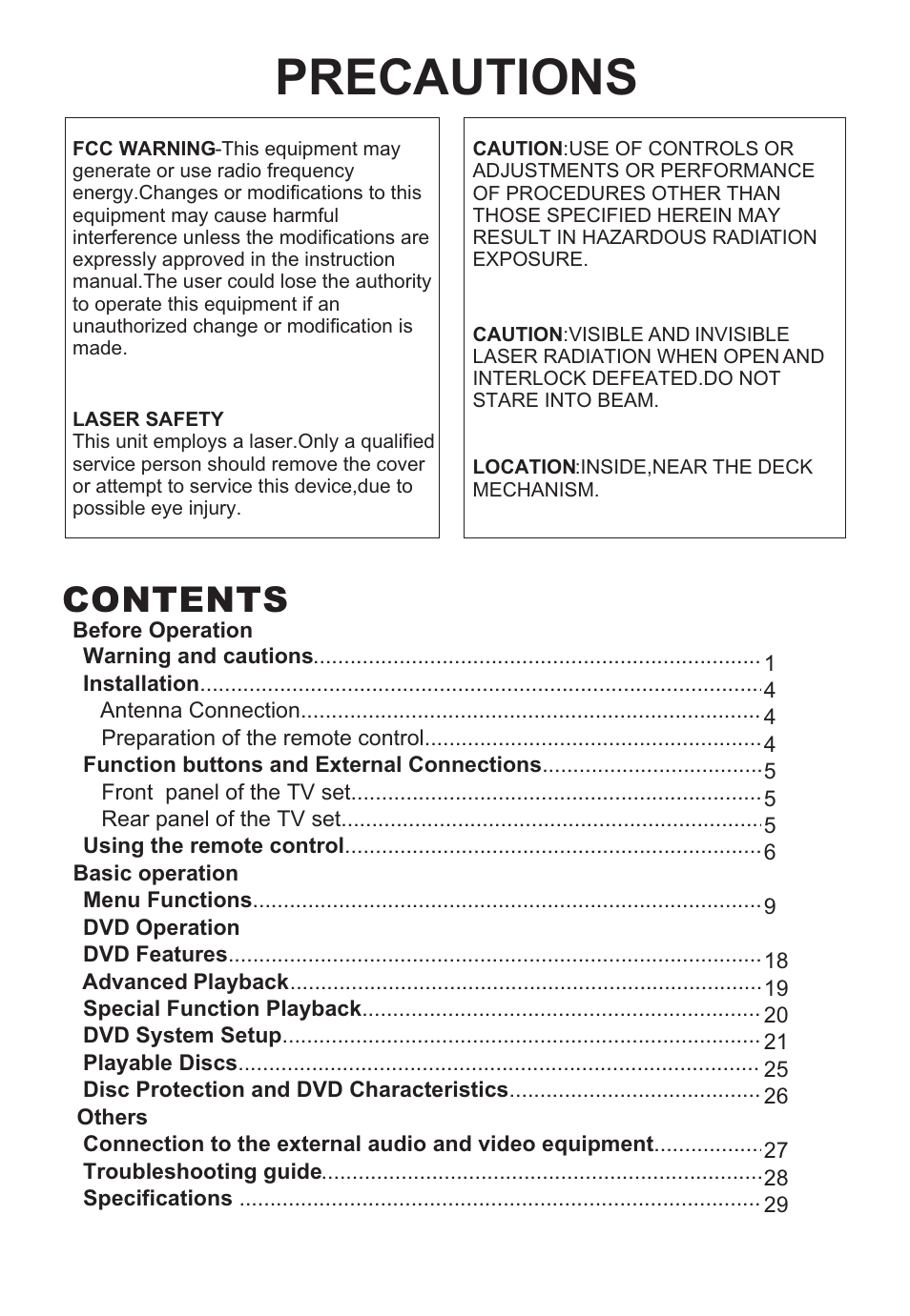 Jensen Tools CV2017J User Manual | Page 2 / 32