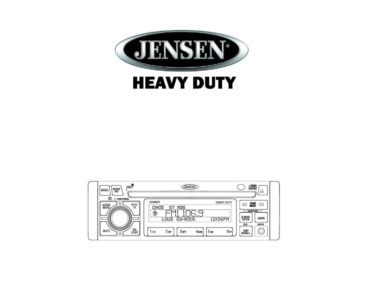 Jensen Tools JHD3510 User Manual | 16 pages