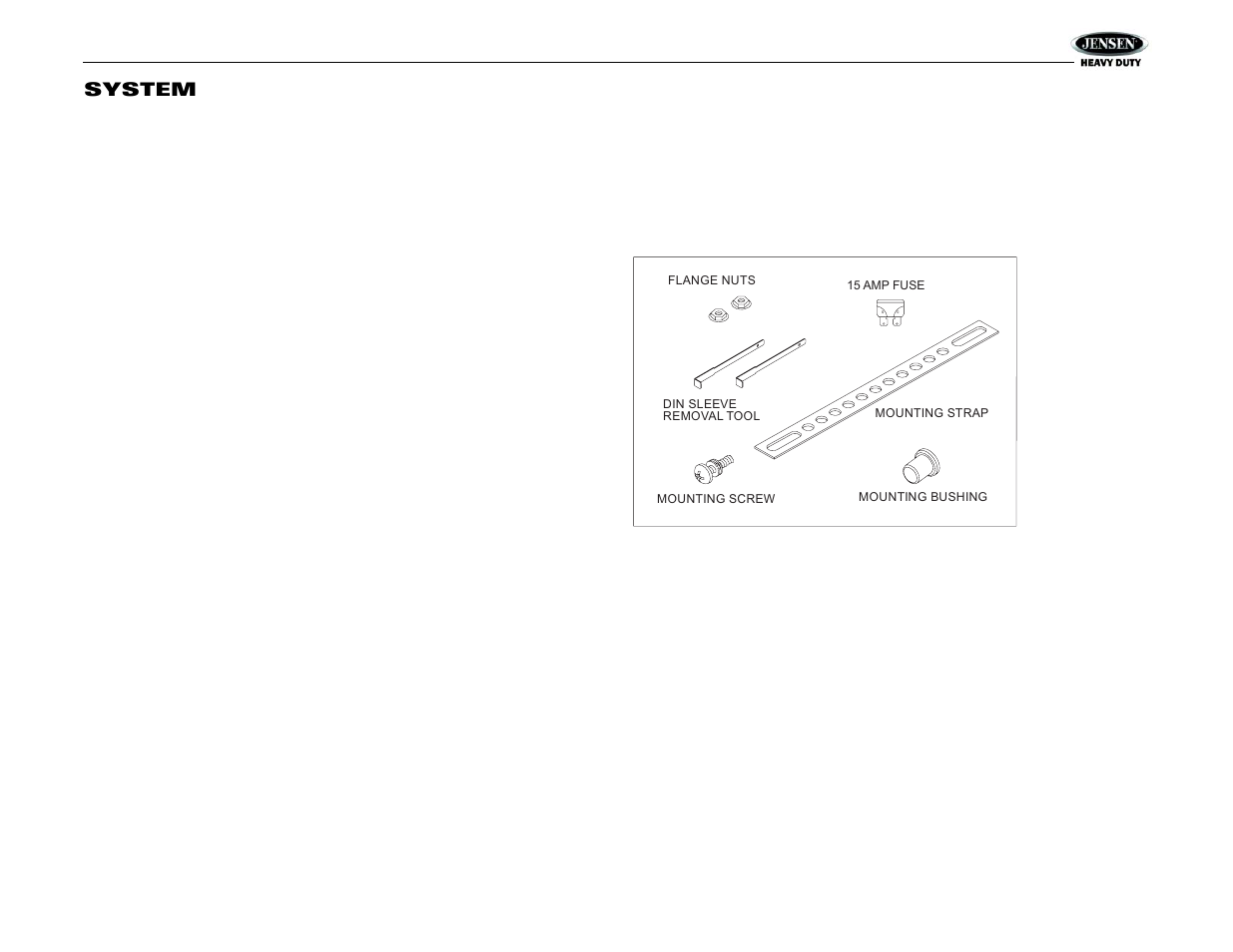 Jhd3510, System | Jensen Tools JHD3510 User Manual | Page 3 / 16