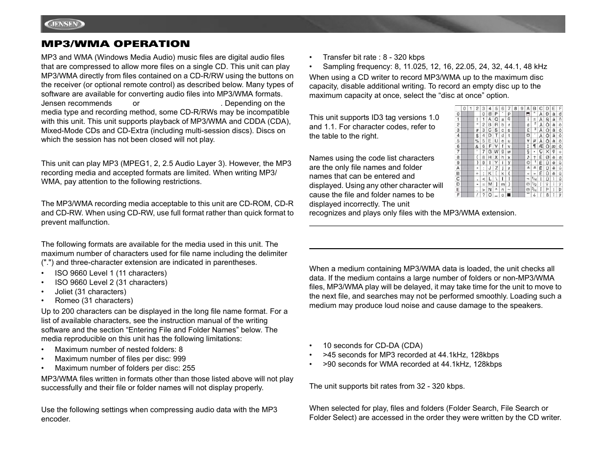 Jensen Tools MP6312 User Manual | Page 14 / 26