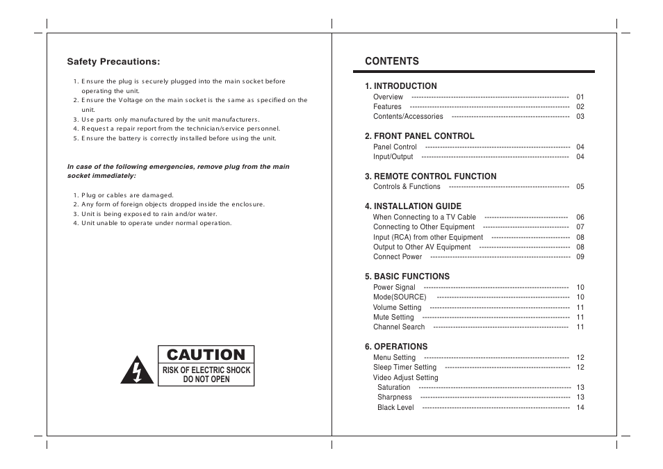 Jensen Tools JE2269 User Manual | Page 2 / 17