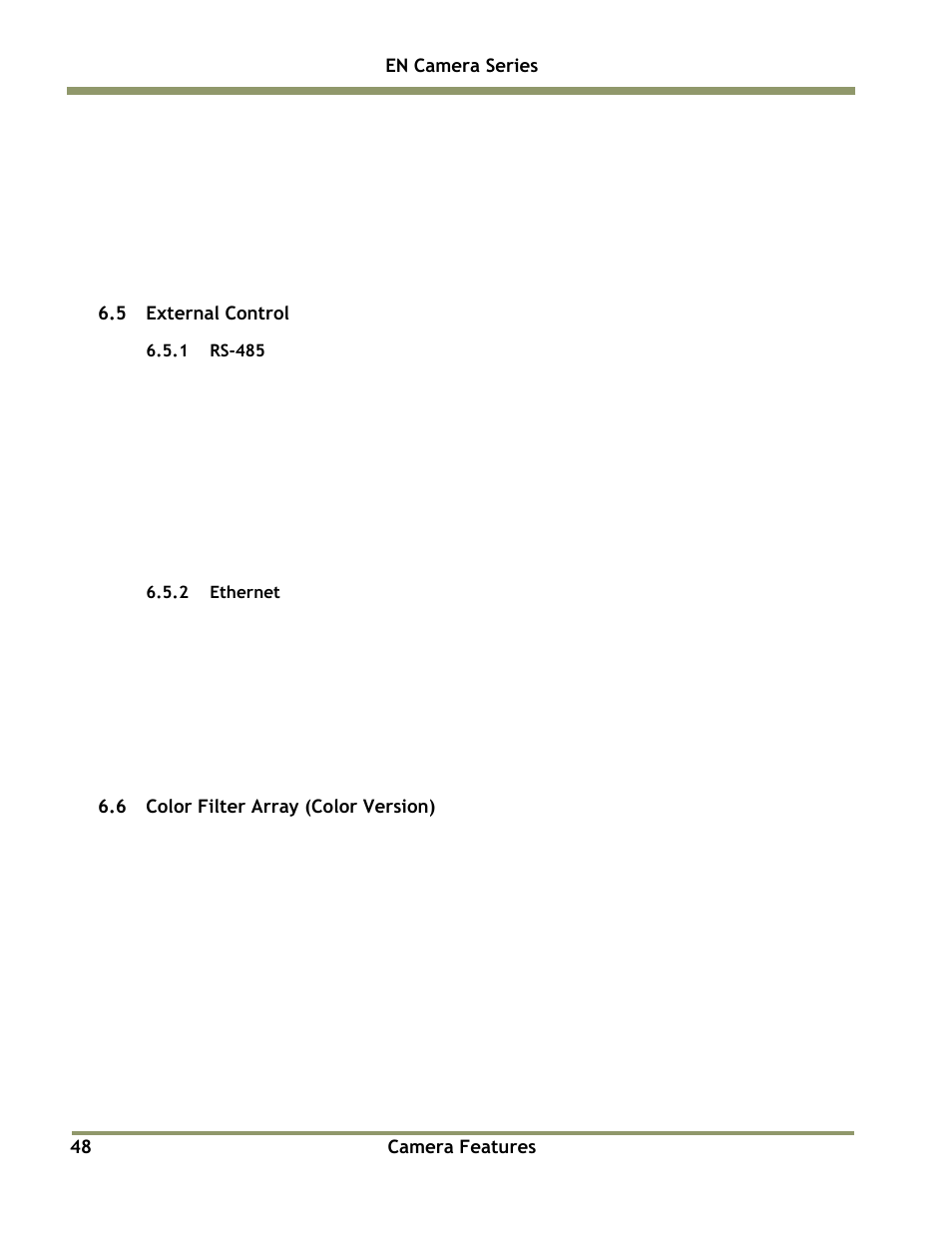JAI EN Series Cameras TS(C)-4032EN User Manual | Page 48 / 68