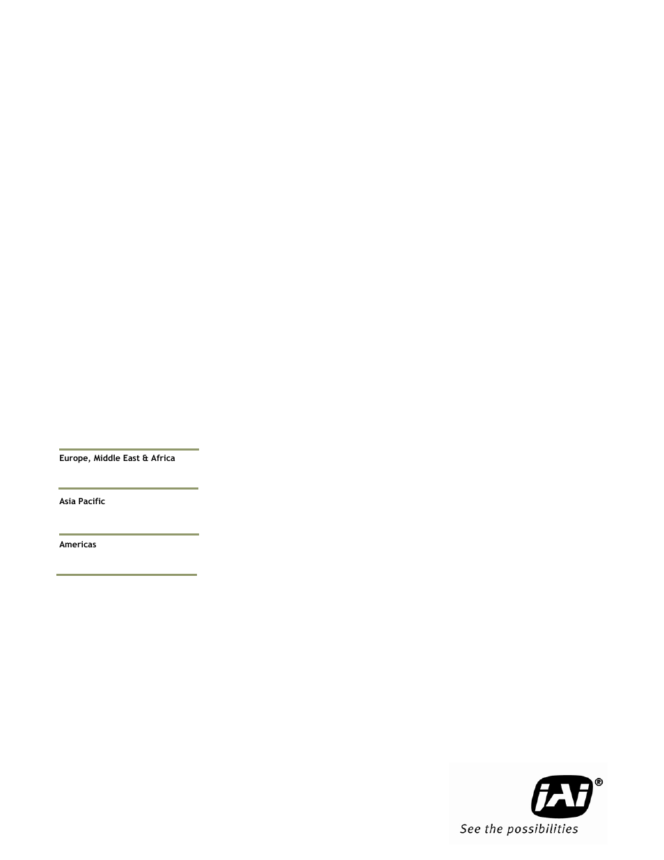 JAI EN Series Cameras TS(C)-4032EN User Manual | Page 68 / 68