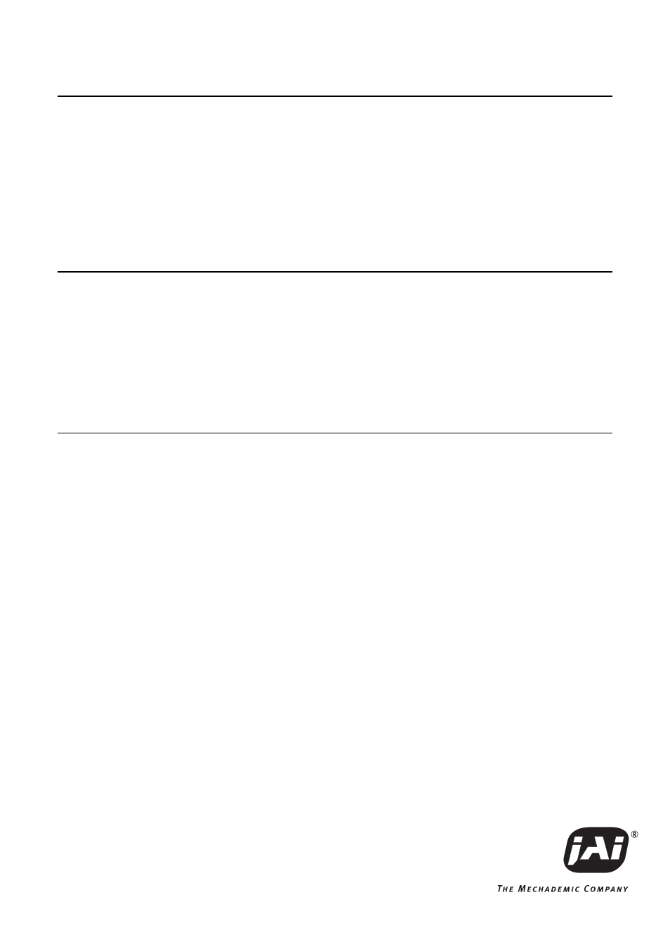 User’s record | JAI CV-M536 User Manual | Page 24 / 24