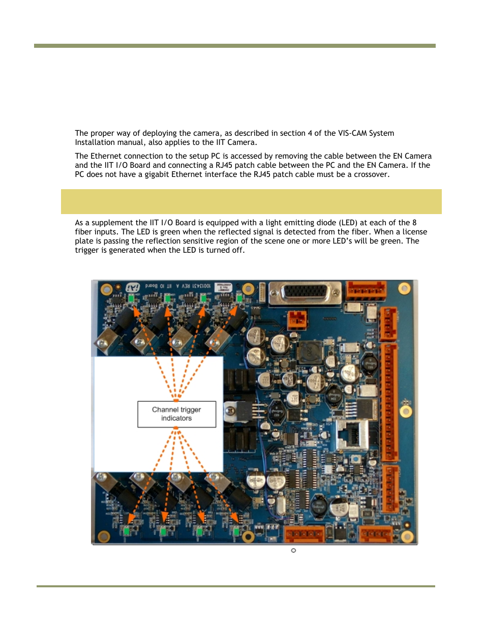 4 system set-up | JAI IIT Camera Systems VIS-CAM 400 User Manual | Page 24 / 44