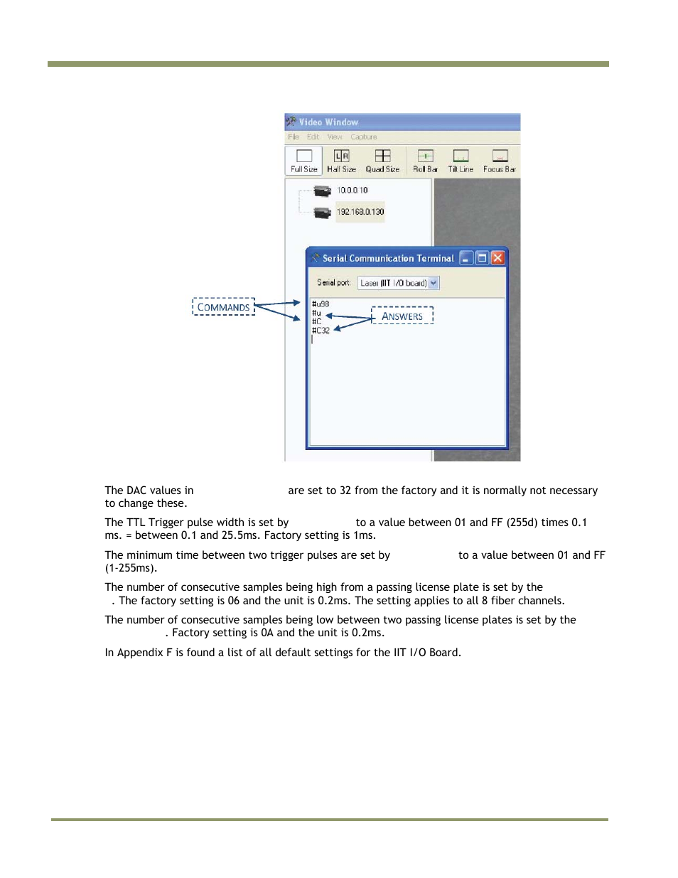 JAI IIT Camera Systems VIS-CAM 400 User Manual | Page 32 / 44