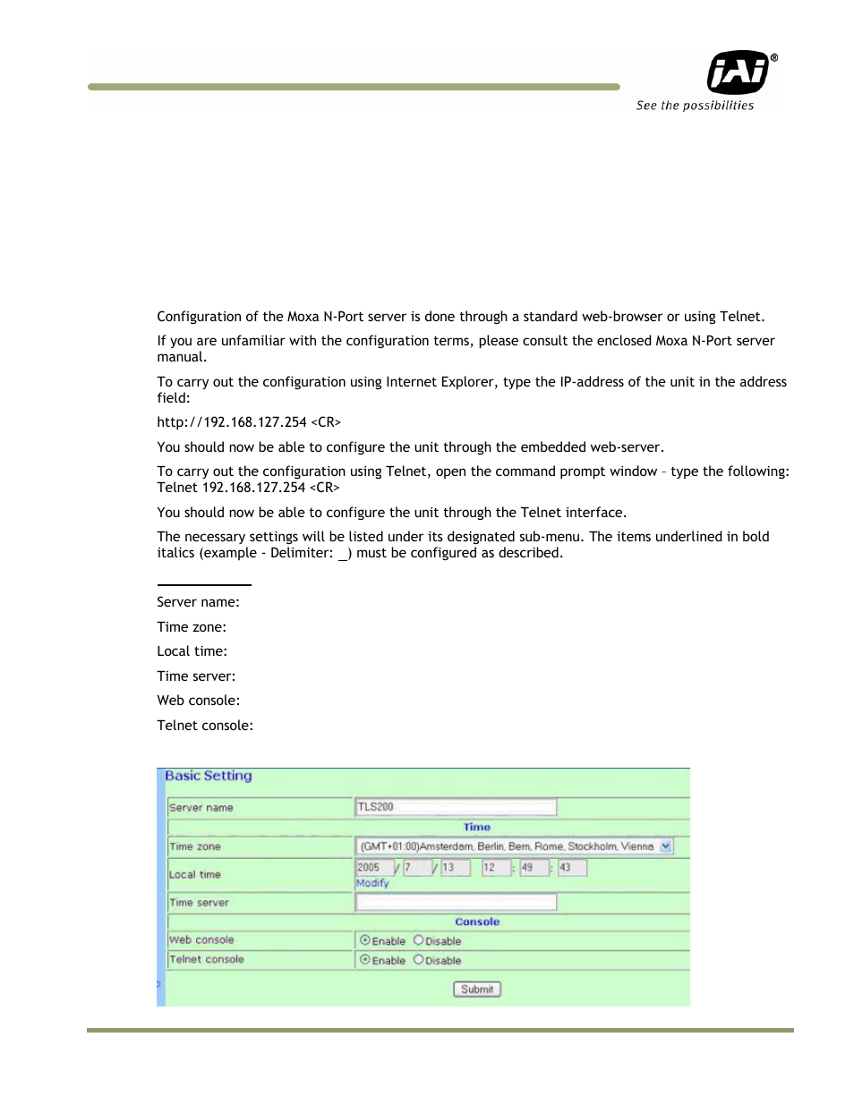 JAI VIS-CAM System TS-1327EN User Manual | Page 99 / 112