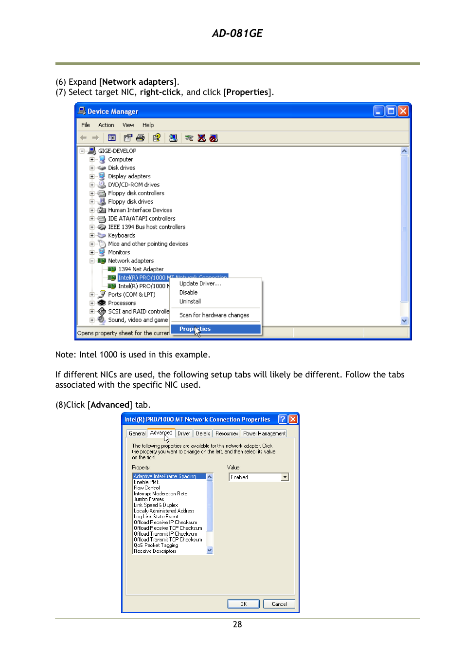 Ad-081ge | JAI AD-081GE User Manual | Page 29 / 82