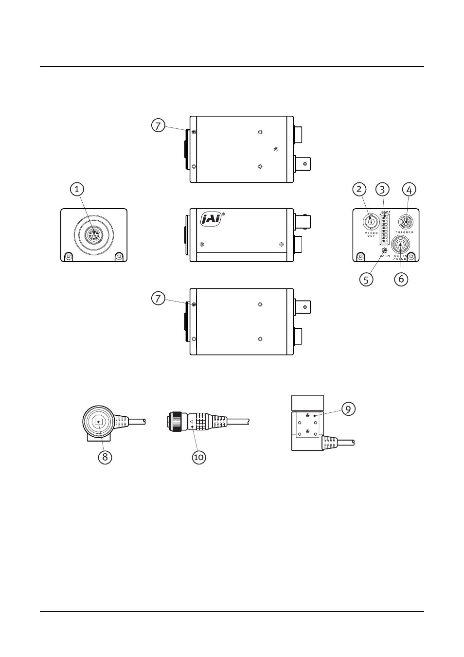 JAI CV-M530 User Manual | Page 6 / 24