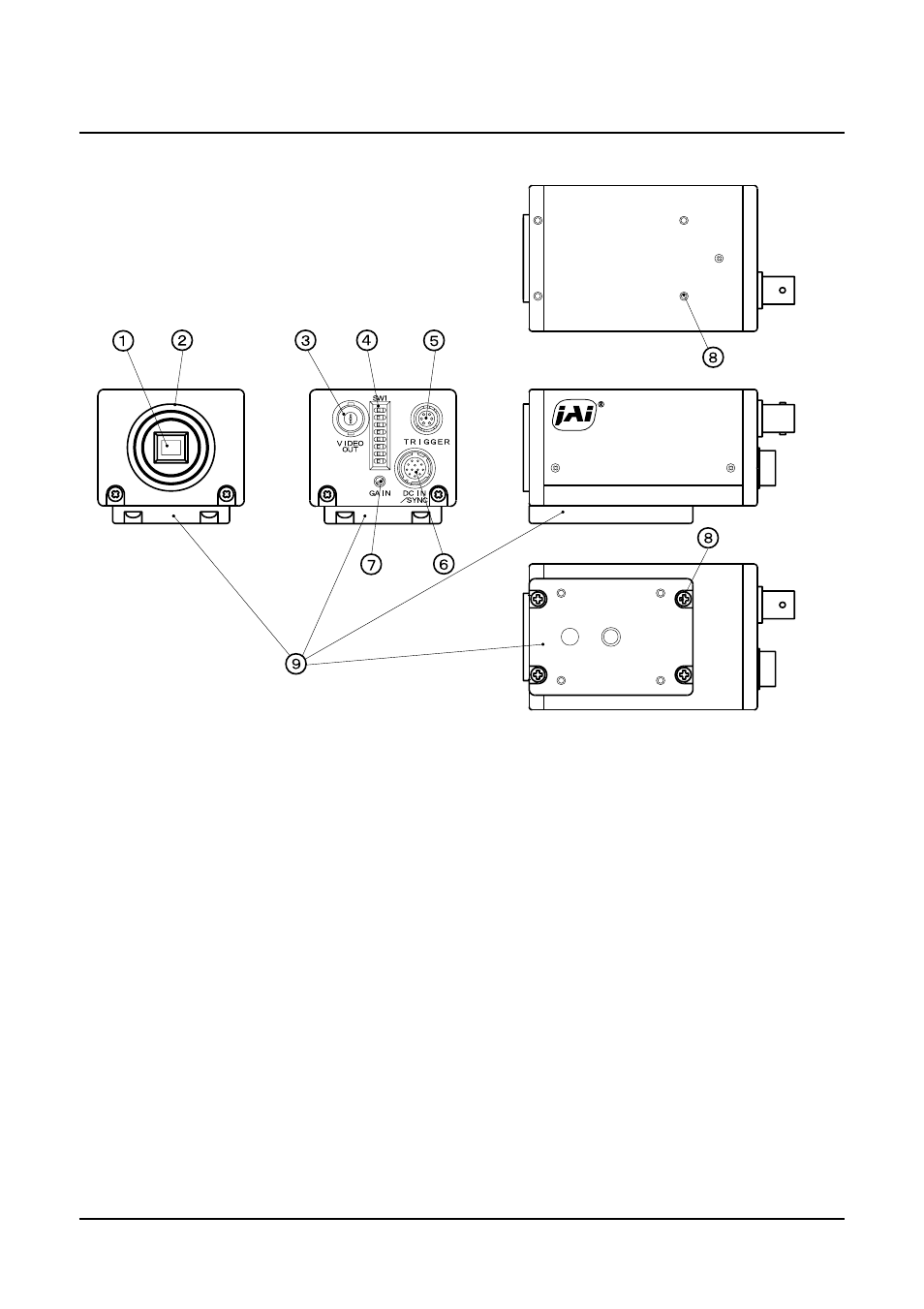 JAI CV-M300 User Manual | Page 5 / 24