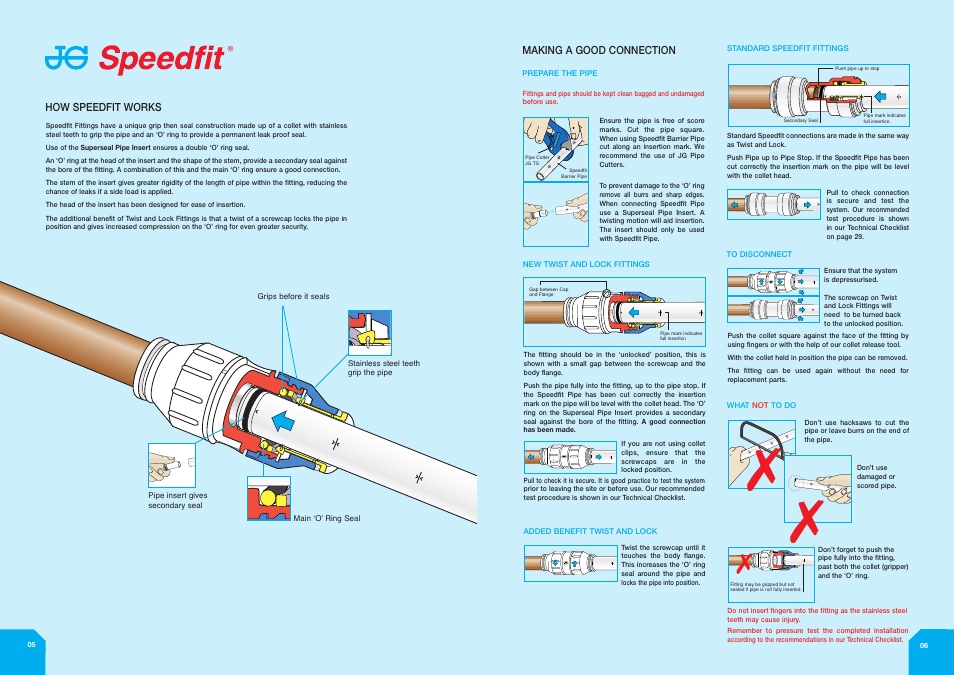 John Mills Speedfit KM39767 User Manual | Page 4 / 16
