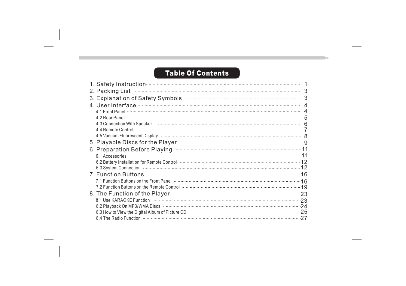 Jwin JX-DVD400 User Manual | Page 16 / 57