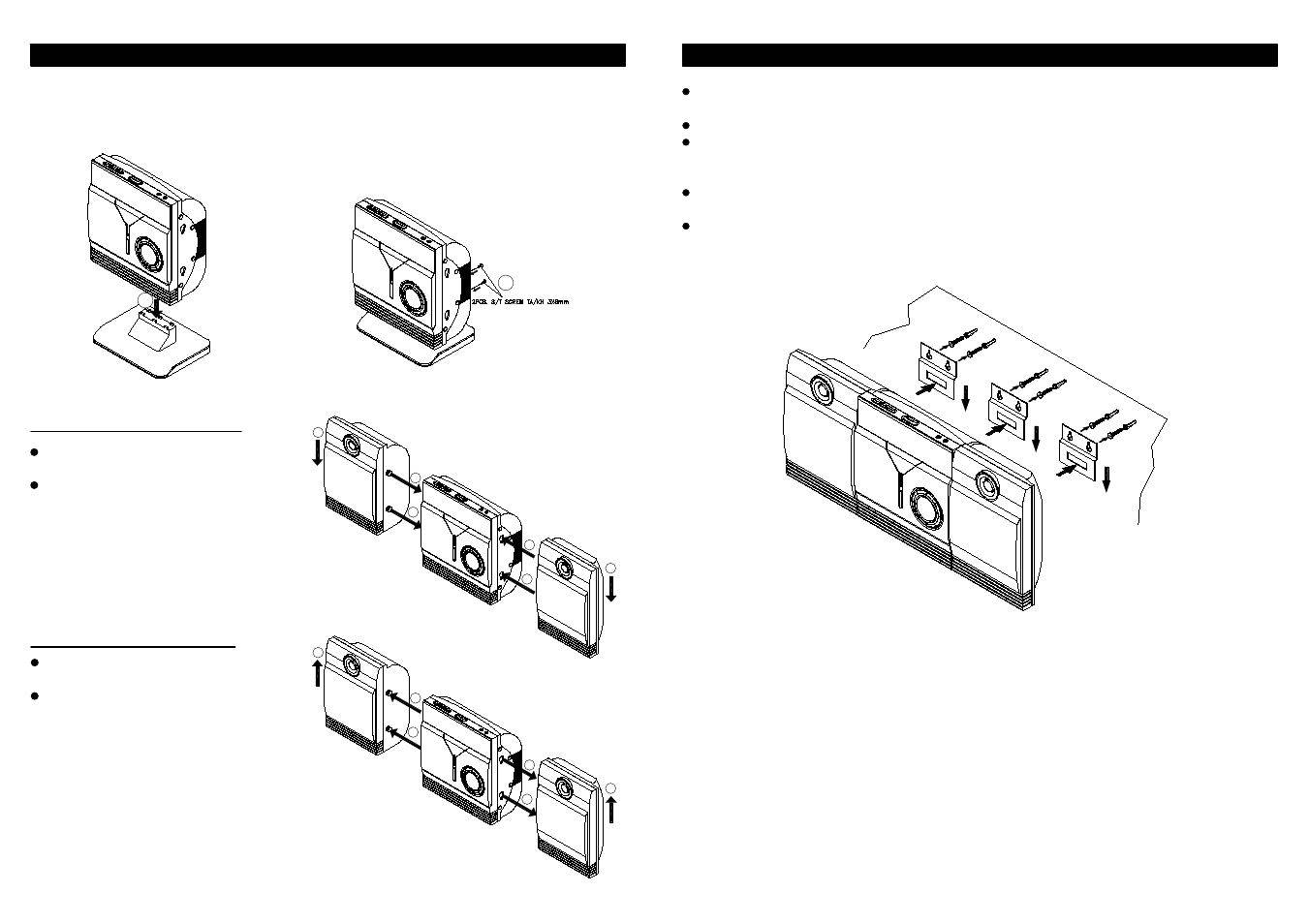 Installation 3 installation (wall mounting) 4 | Jwin JX-CD5500 User Manual | Page 3 / 9