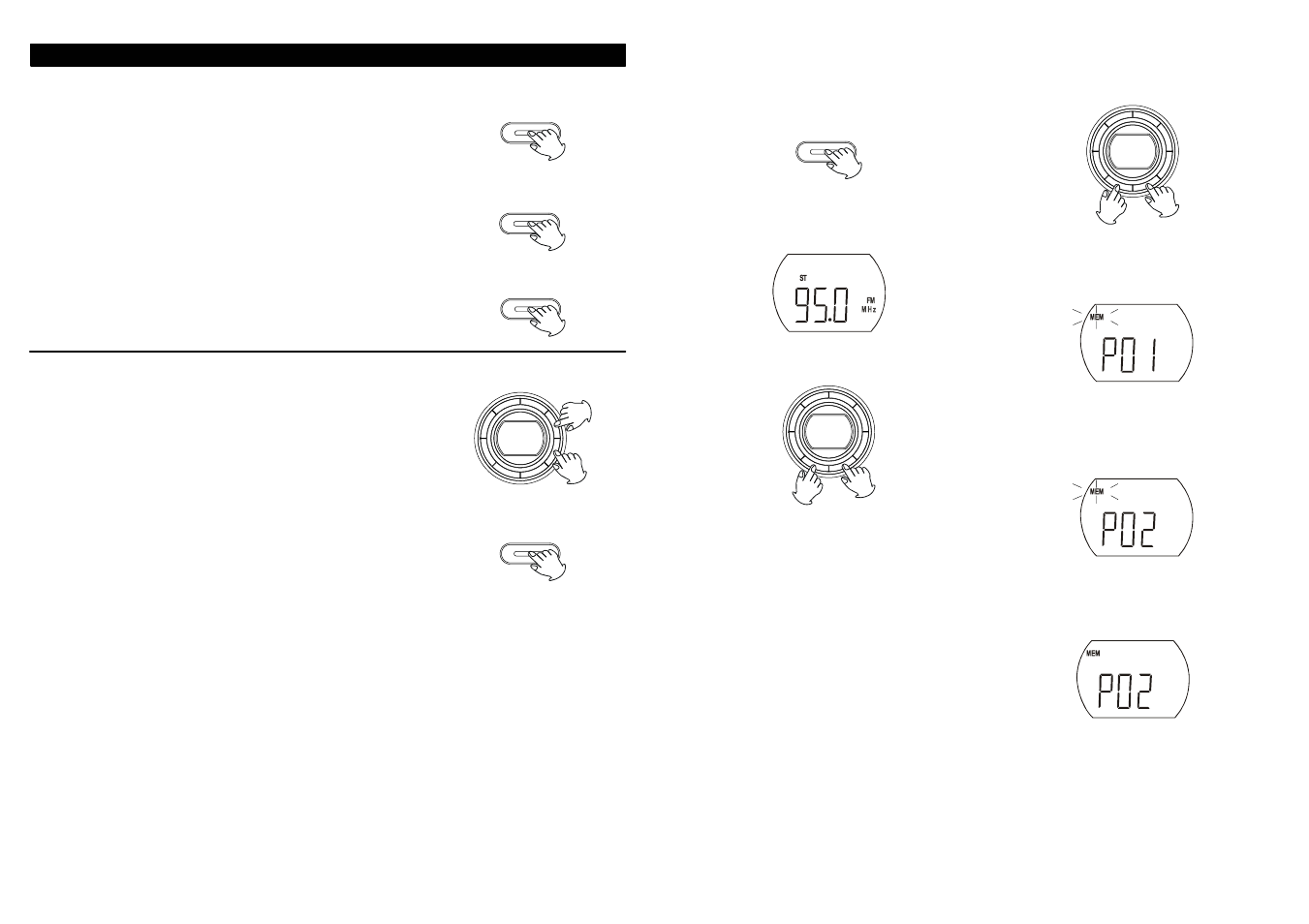 Operating instruction | Jwin JX-CD5500 User Manual | Page 5 / 9