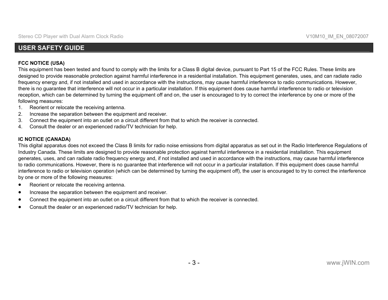 Jwin JL-K755 User Manual | Page 4 / 20