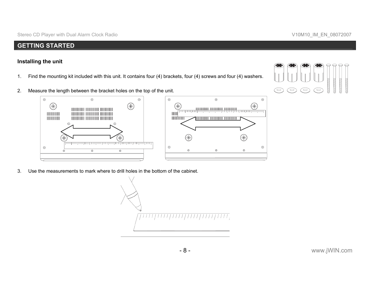 Jwin JL-K755 User Manual | Page 9 / 20