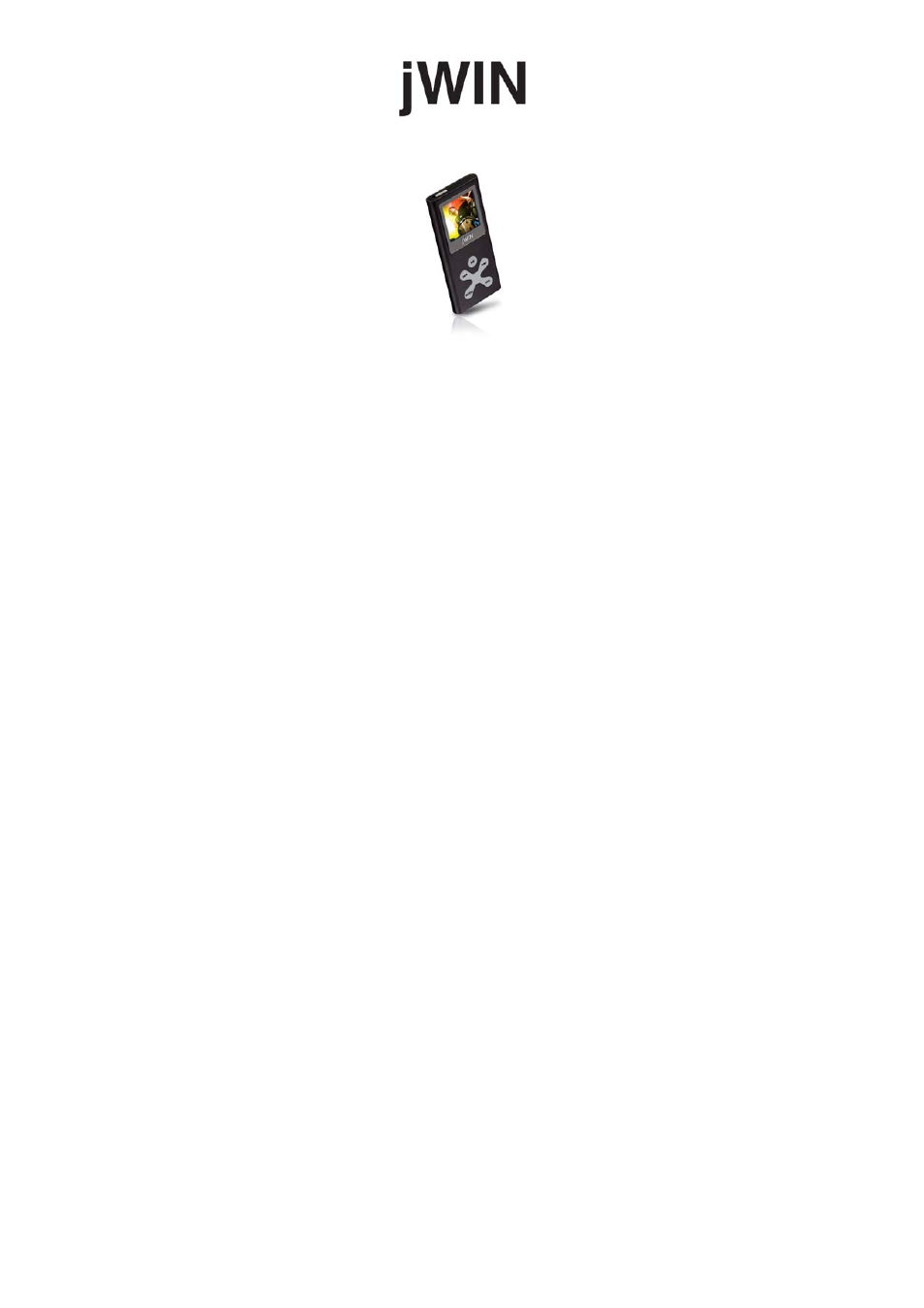 Jwin JX-MP204 User Manual | 20 pages