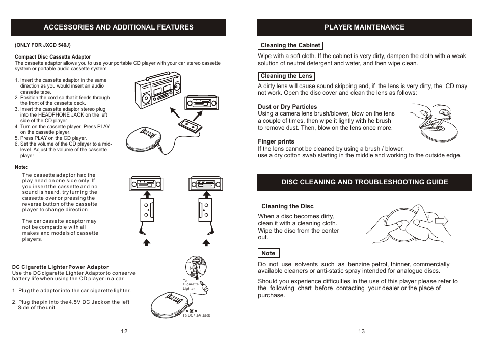 Jwin JX-CD 650J User Manual | Page 7 / 8