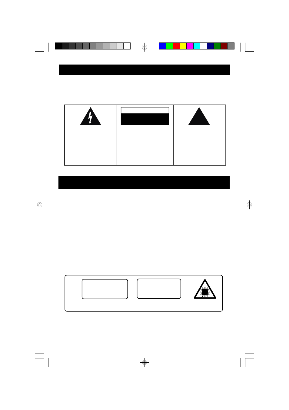 Class 1 laser product | Jwin JX-CD3150D User Manual | Page 2 / 16