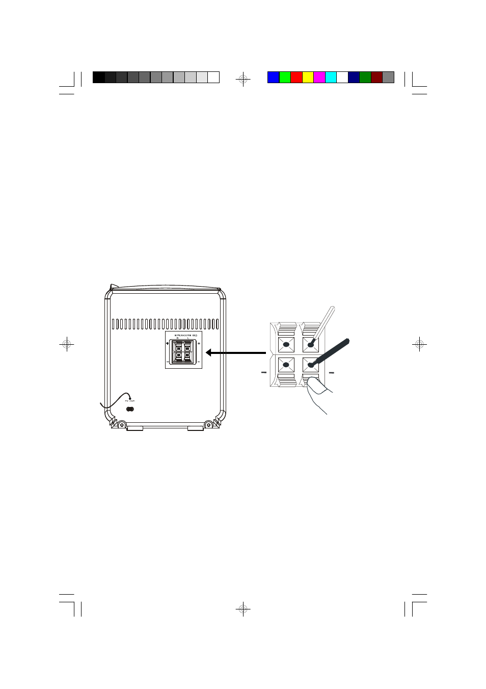 Speaker connection | Jwin JX-CD3150D User Manual | Page 4 / 16