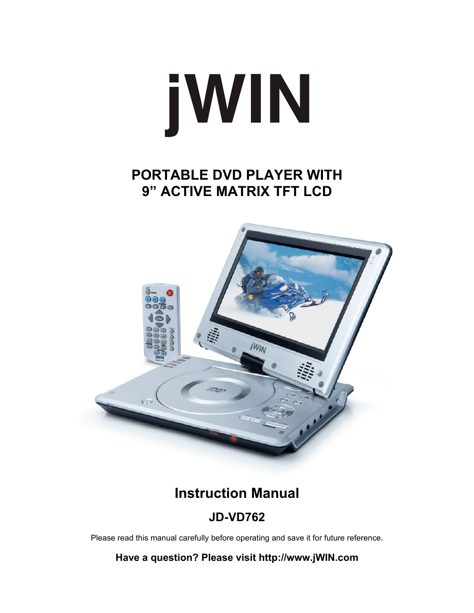 Jwin JD-VD762 User Manual | 24 pages