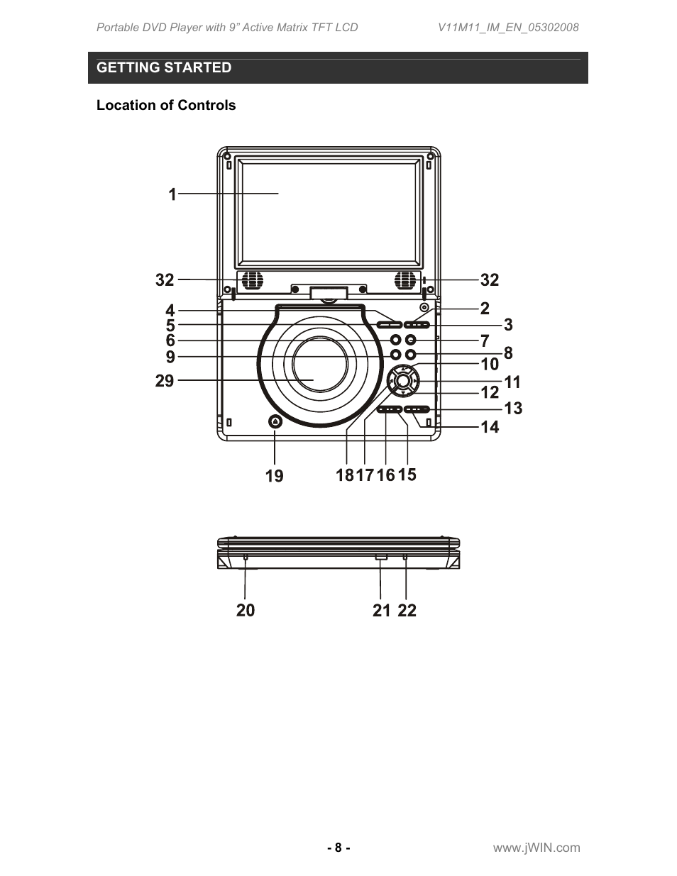 Jwin JD-VD762 User Manual | Page 10 / 24