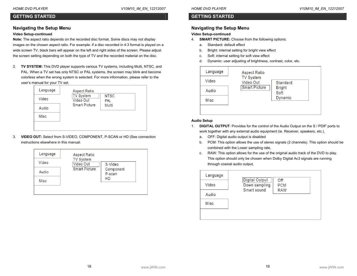 Jwin JD-VD518 User Manual | Page 10 / 16