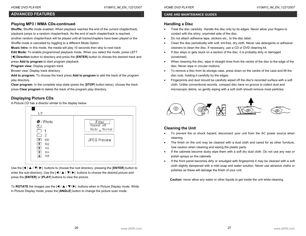 Jwin JD-VD518 User Manual | Page 14 / 16