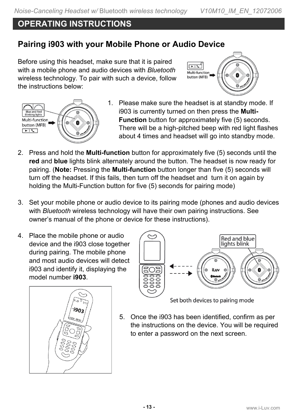 Jwin ILuv i903 User Manual | Page 14 / 23