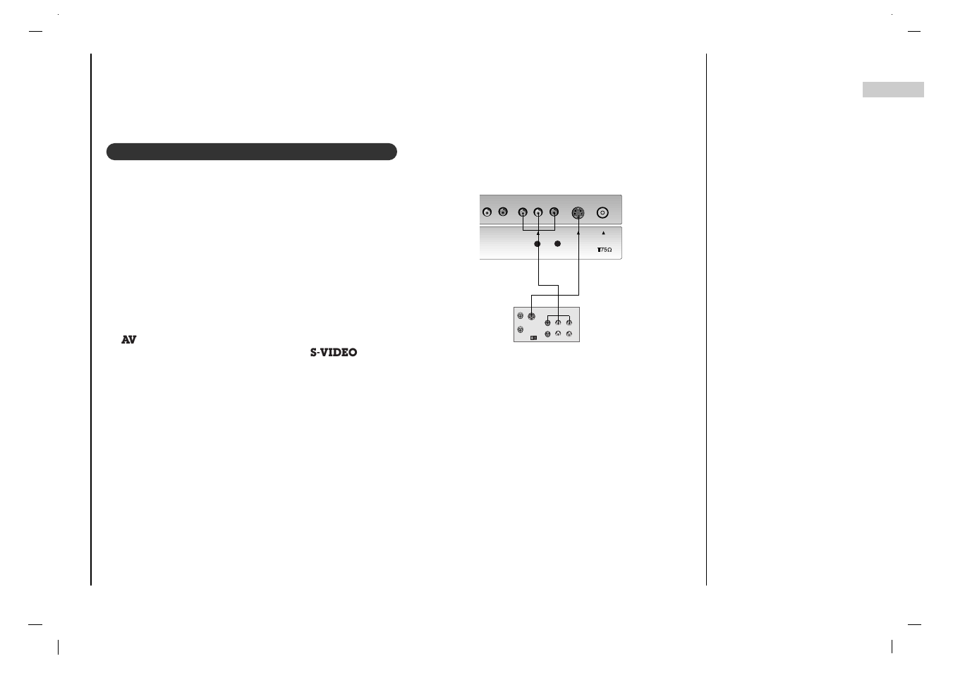 Connection to, External equipment | Jwin JV-DTV17 User Manual | Page 11 / 96