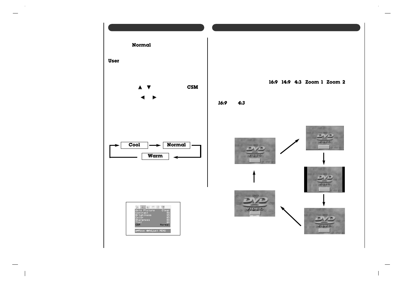 Picture menu | Jwin JV-DTV17 User Manual | Page 20 / 96