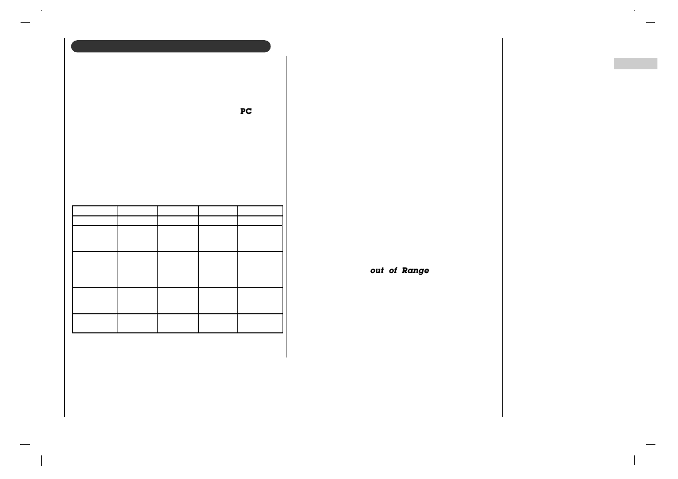 Connection of pc, Pc in socket (d-sub jack) | Jwin JV-DTV17 User Manual | Page 29 / 96