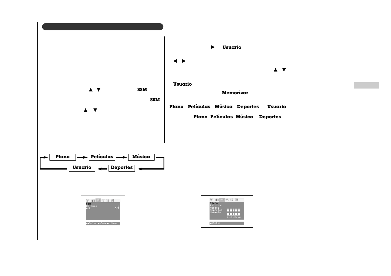 Menú sonido | Jwin JV-DTV17 User Manual | Page 53 / 96