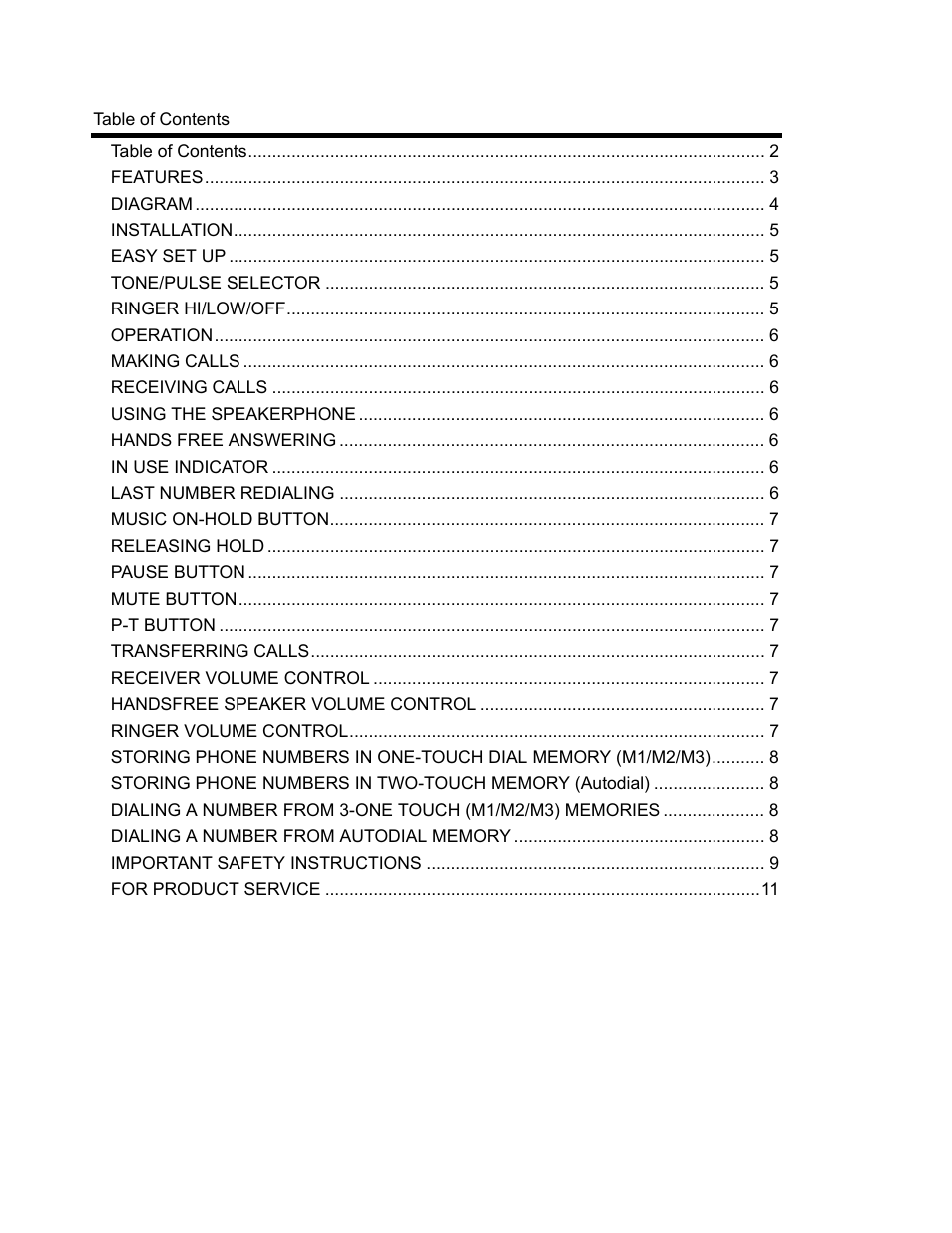 Jwin JT-P570 User Manual | Page 2 / 11