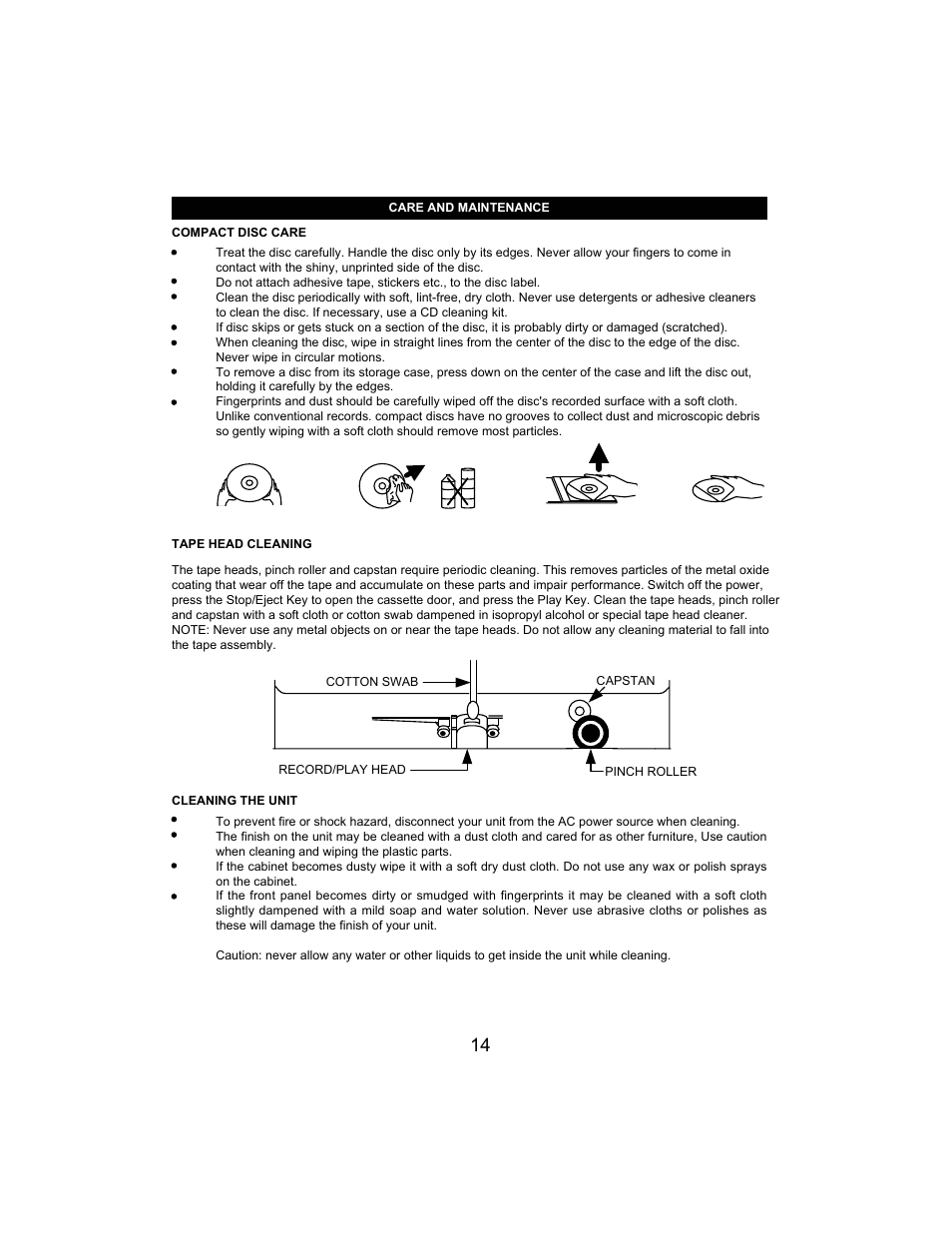 Jwin JX-CD492 User Manual | Page 15 / 16