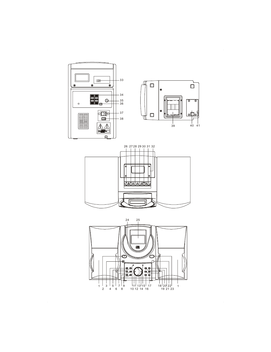 Jwin JX-CD4000 User Manual | Page 2 / 10