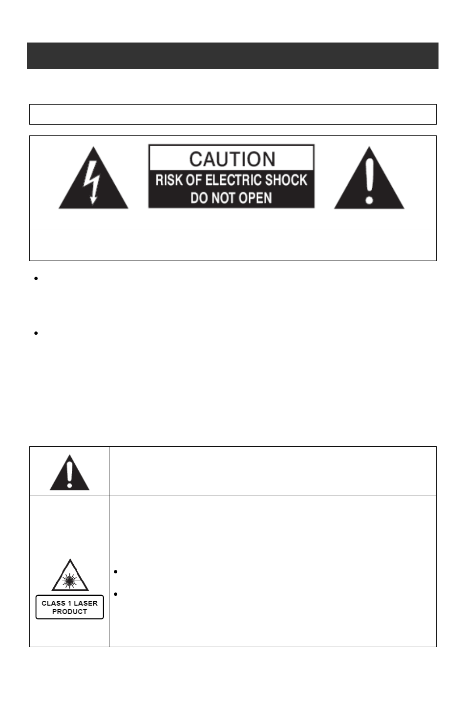 User safety giude, Important safety instructions | Jwin JX-CD561 User Manual | Page 3 / 20