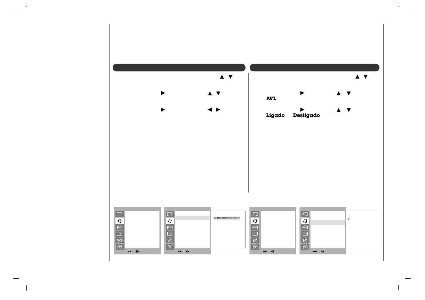 Menu de som | Jwin JV-DTV37 User Manual | Page 108 / 132