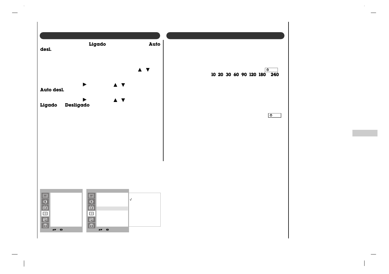Menu das horas | Jwin JV-DTV37 User Manual | Page 113 / 132