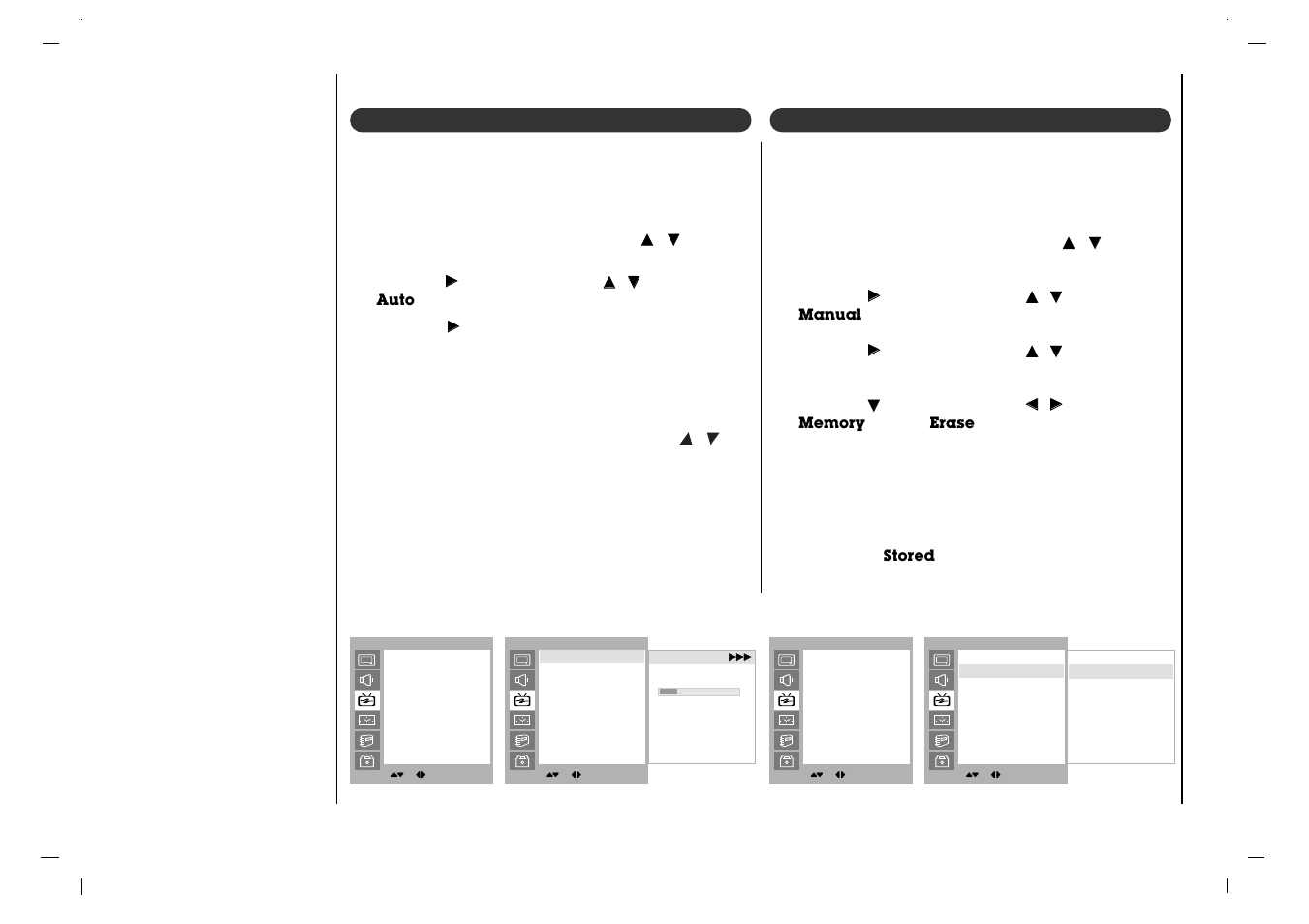 Setting up tv stations | Jwin JV-DTV37 User Manual | Page 22 / 132