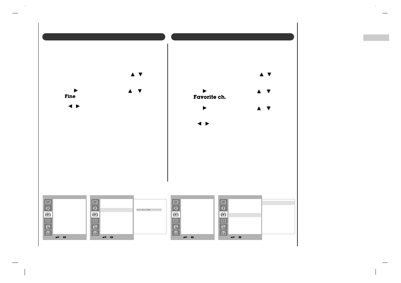 Setting up tv stations | Jwin JV-DTV37 User Manual | Page 23 / 132