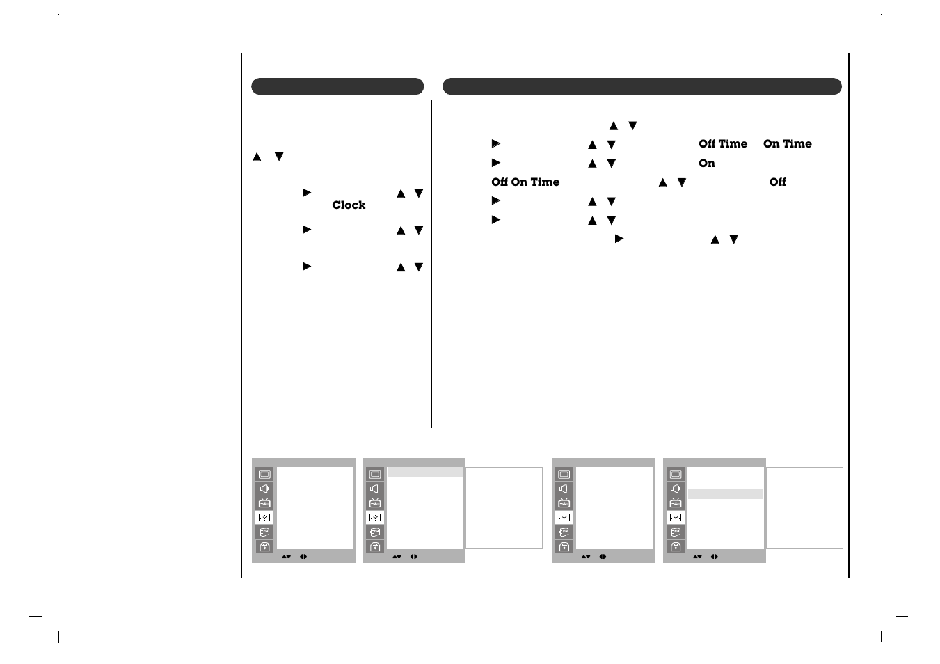 Time menu | Jwin JV-DTV37 User Manual | Page 24 / 132