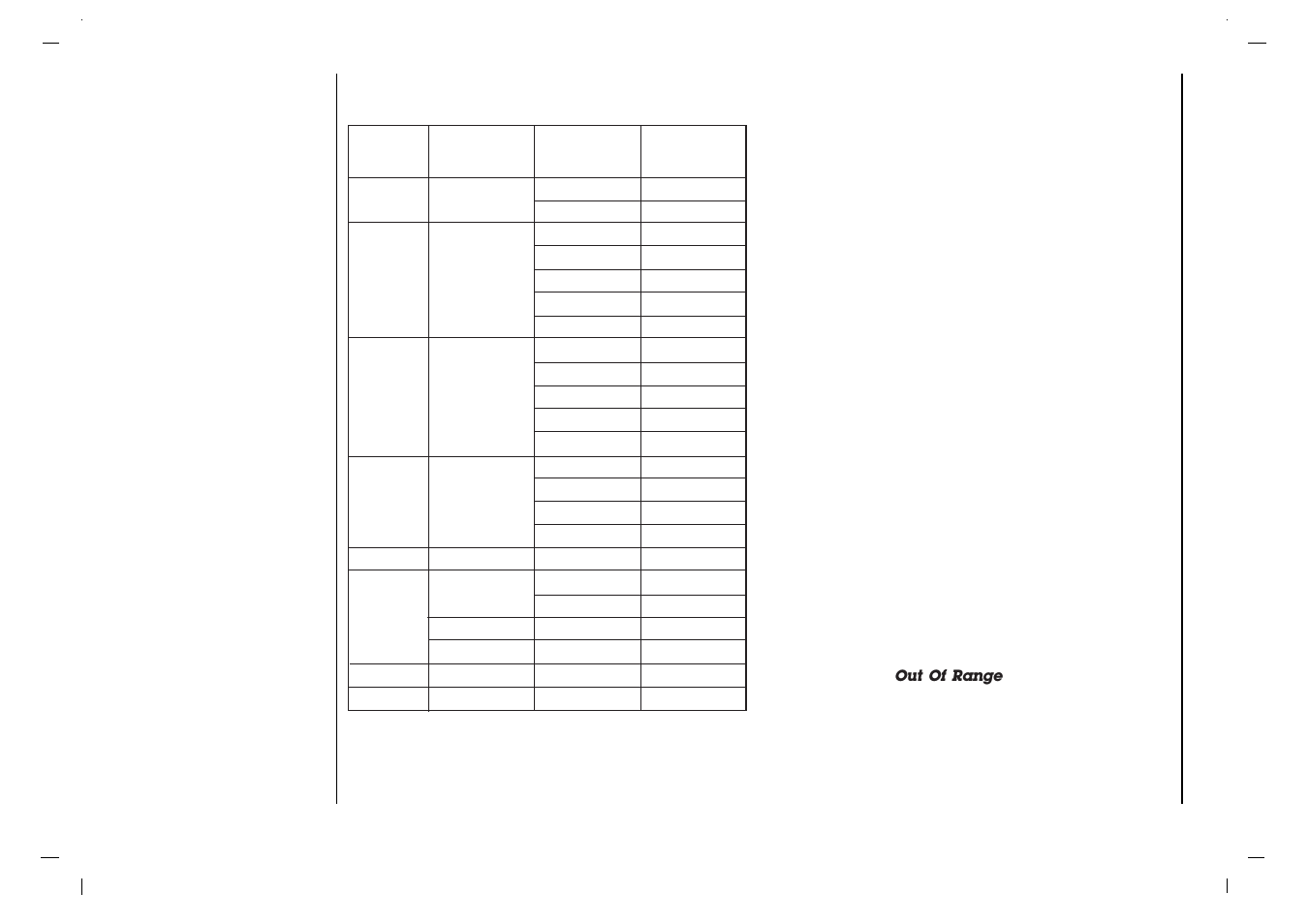 Displayable monitor specification | Jwin JV-DTV37 User Manual | Page 40 / 132