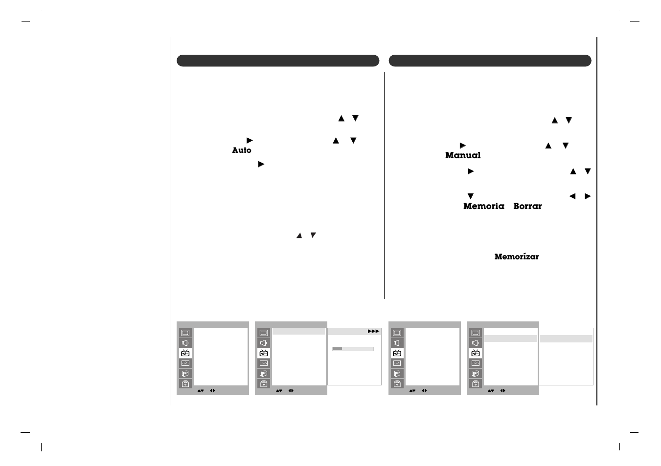 Sintonizar los canales de tv | Jwin JV-DTV37 User Manual | Page 66 / 132